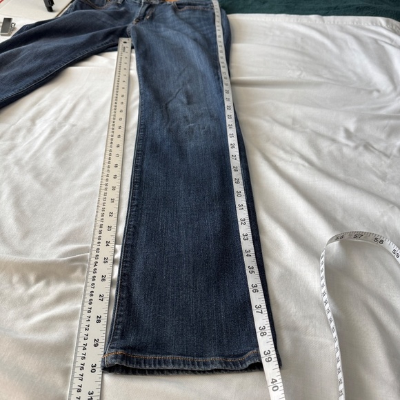 Lucky Brand Women's Sweet Jean Straight Medium Wash Denim Blue Jeans Size 4 / 27 - Picture 13 of 14